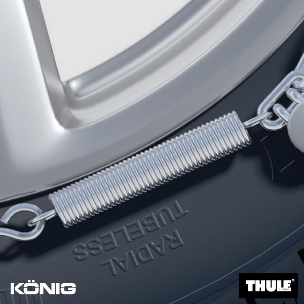 König/Thule XG-12 PRO 5266 Schneekette – Schneekettenkönig